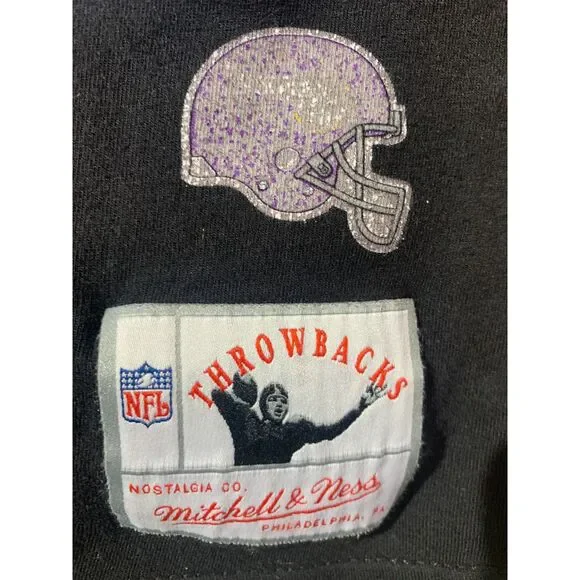 Mitchell & Ness Randy Moss Vikings Throwback Graphic T Shirt Mens Small - Picture 2 of 5